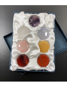 Set des pierres chakras