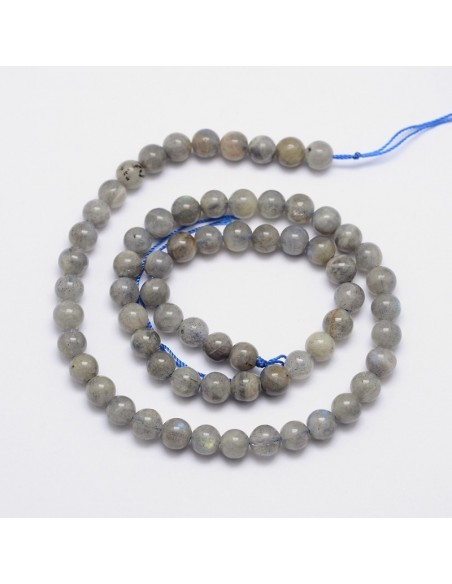 Bracelet labradorite perles 06mm
