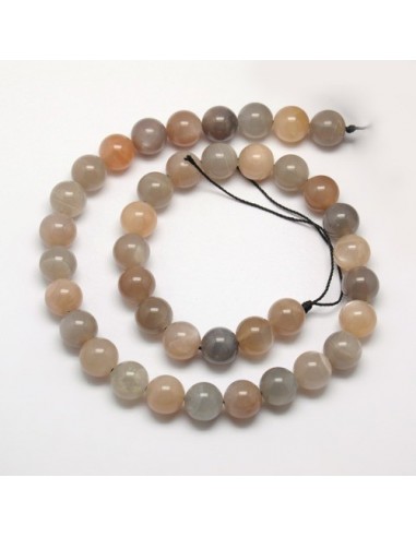 Bracelet Pierre de lune grise Perles