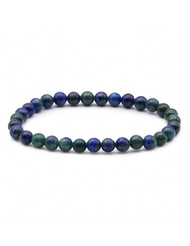 Bracelet perles Azurite Malachite perles 06mm