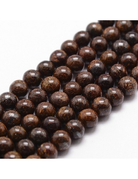 Bracelet élastique Bronzite perles de 06mm