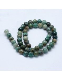 Bracelet Chrysocolle Perles 06mm