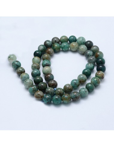 Bracelet Chrysocolle Perles 06mm