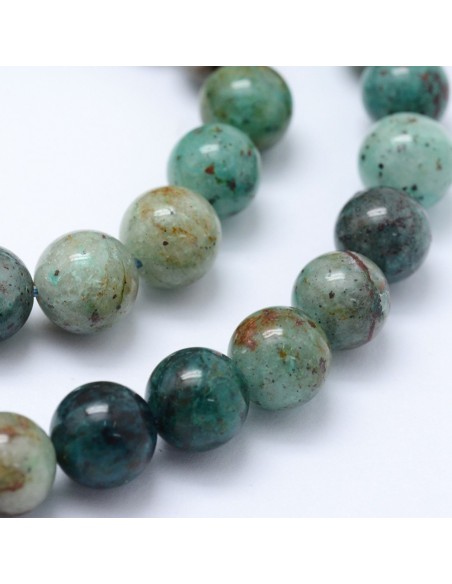Bracelet Chrysocolle Perles 06mm Bracelet Chrysocolle Perles 06mm
