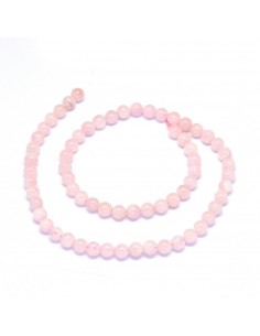 Bracelet Morganite qualité A 06mm 2