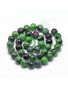 Bracelet Rubis Zoïsite Perles 06mm 2