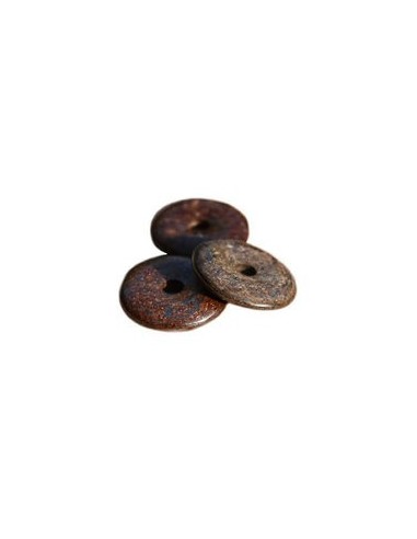 Pendentif pi chinois Bronzite 3cm