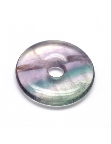 Pendentif Pi Fluorite Multicolore 30mm