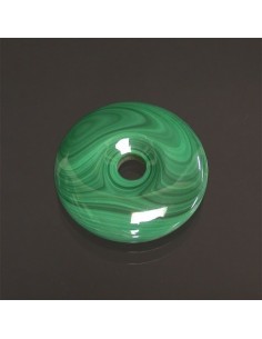 Pendentif Pi Chinois Malachite de 2 cm