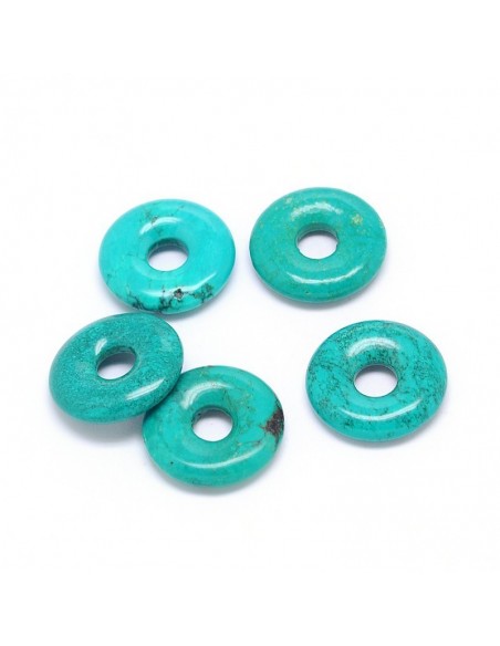 Pendentif Pi Chinois Turquoise 30 mm