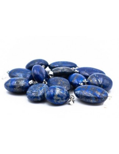 Pendentif pierre roulée Lapis lazuli QA