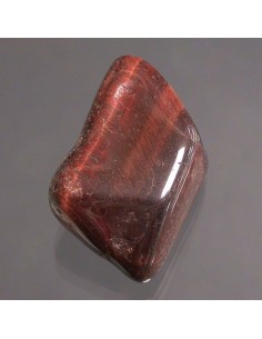 Pendentif Pierre roulée percé Oeil taureau