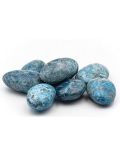 Pierres roulées Apatite bleu