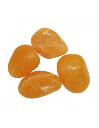 Pierres roulées Calcite orange