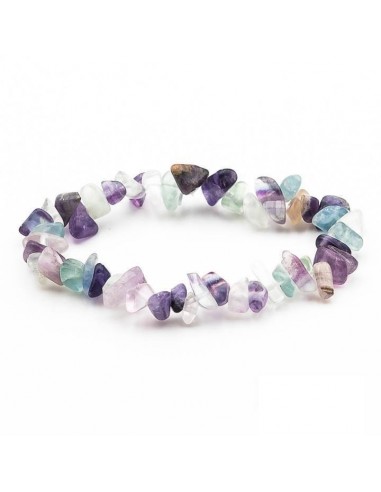 bracelet baroque fluorite