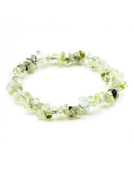 bracelet baroque jade préhnite