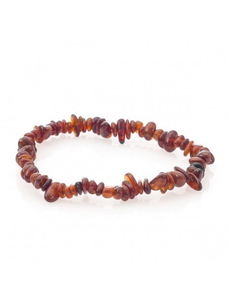 bracelet baroque grenat hessonite