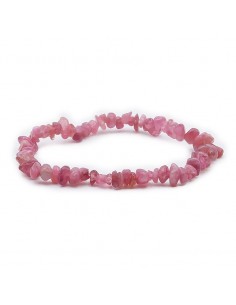 bracelet baroque tourmaline rose 2