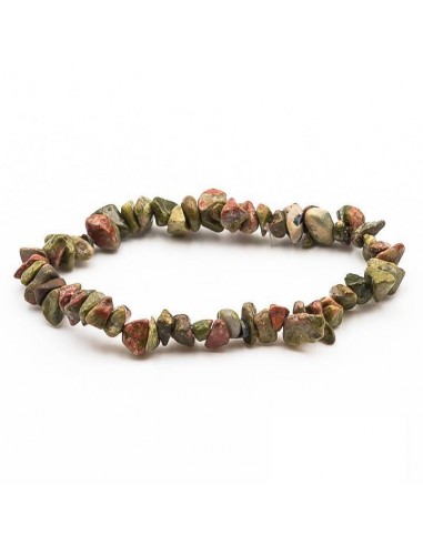 bracelet baroque unakite