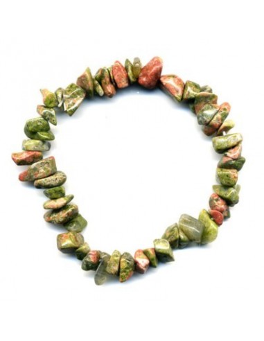 bracelet baroque unakite