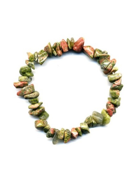 bracelet baroque unakite