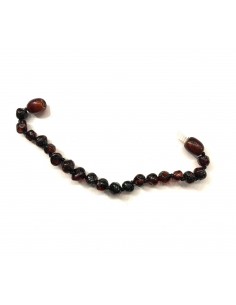 Bracelet Ambre Bébé avec fermoir 2