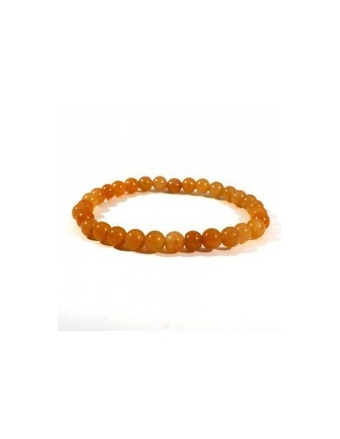 Bracelet aventurine Orange 06 mm