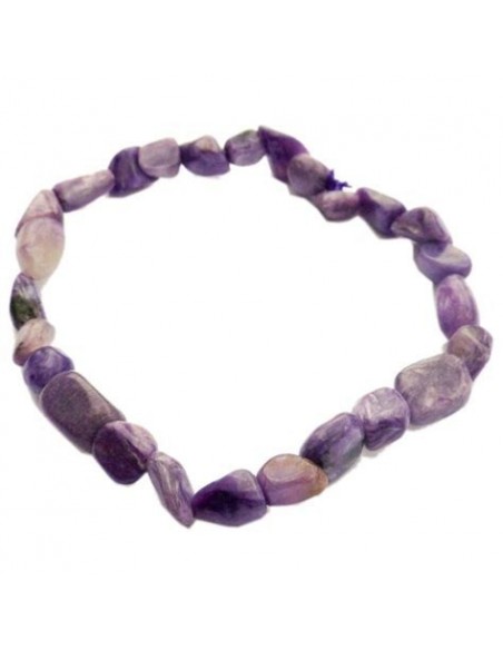 bracelet charoite grains