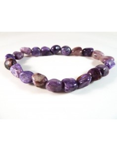 bracelet charoite grains 2