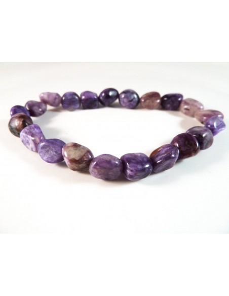 bracelet charoite grains