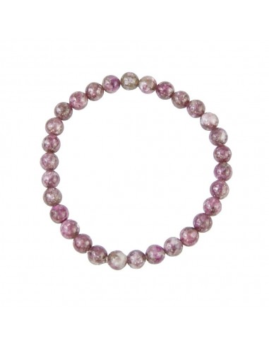 Bracelet lépidolite perles 06mm Bracelet lépidolite perles 06mm