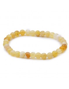 Bracelet Opale jaune perles...