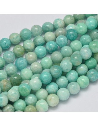 perles amazonite 08 mm