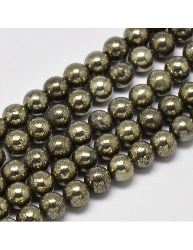 perles pyrite 06 mm