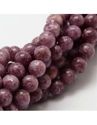 lépidolite perles 06 mm