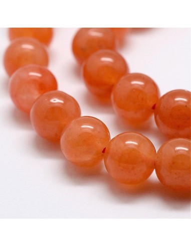 Aventurine Rouge perles 06 mm