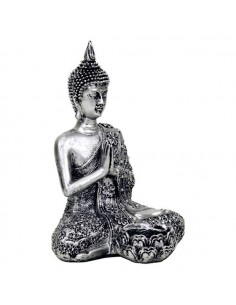 bougeoire bouddha argenté 2
