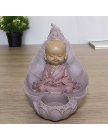 Baby Bouddha méditation Bougeoir