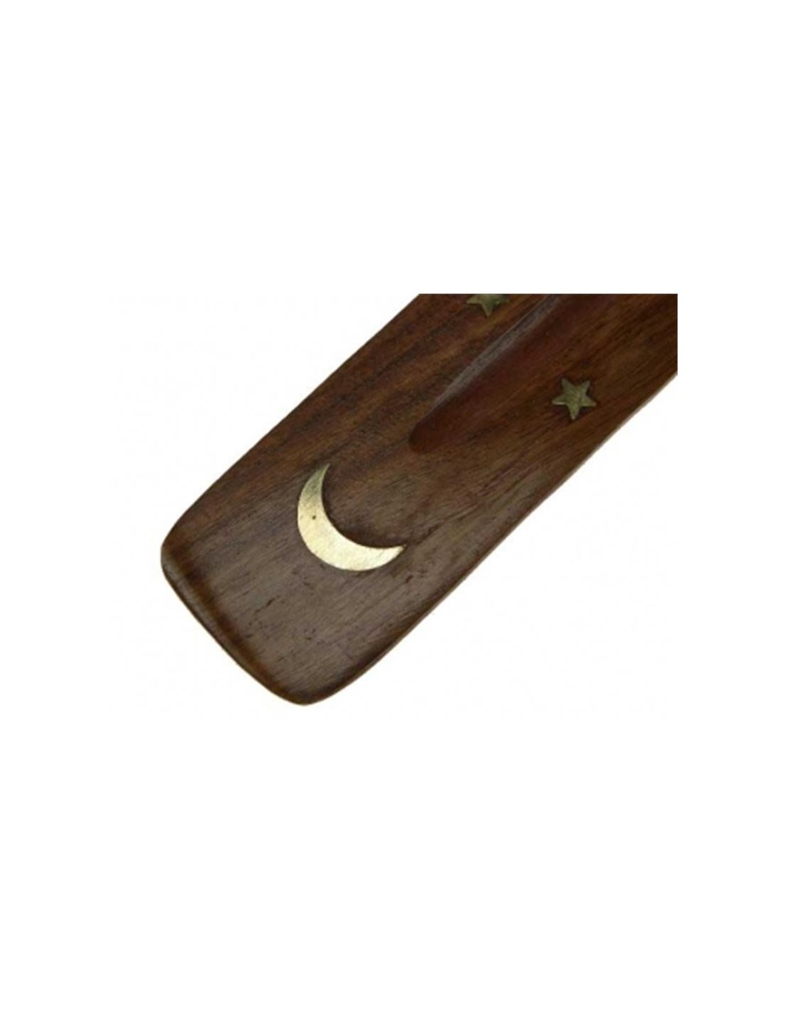 Porte bâton d'encens en bois motif lune - Conforama