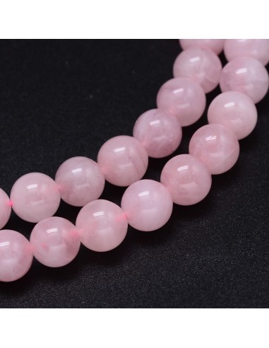 Bracelet Quartz Rose AA Perles 06mm