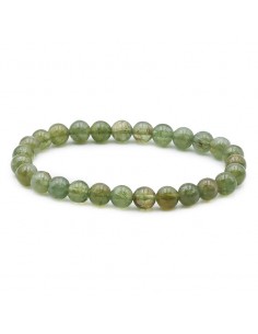 Bracelet Apatite verte perles 06mm