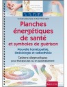 Planches énergétiques de santé et symboles de guérison