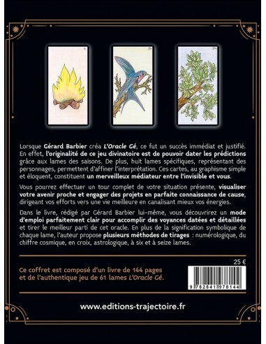 L'Oracle Gé - Coffret livre & le jeu Original L'Oracle Gé - Coffret livre & le jeu Original