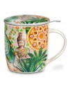 Tasse à thé infuseur Bouddha paradis