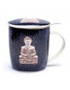 Tasse Infuseur à Thé Buddha bleu