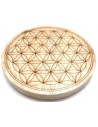 Dessous de Table Bois Fleur de Vie