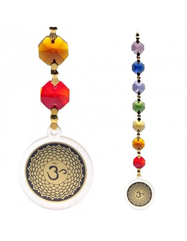 Feng Shui pendentif décoratif Chakra coronal Om