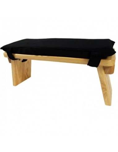 Coussin pour banc de méditation noir