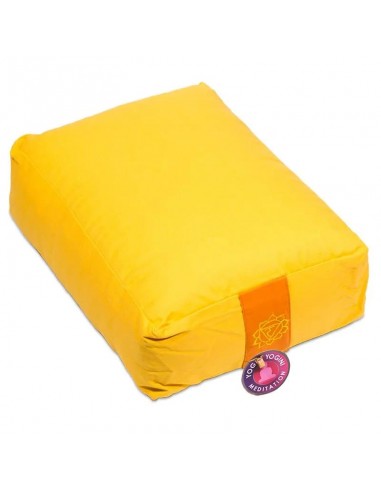 Coussins méditation/Bolster 3è Chakra jaune