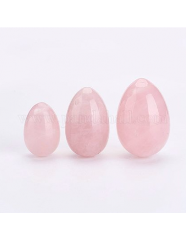 Oeufs de Yoni Quartz Rose